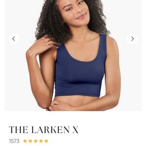 The Larken X Navy Nursing & Pumping Bra